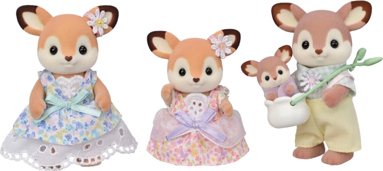 Sylvanian Families Hirschfamilie – Set mit 4 Figuren