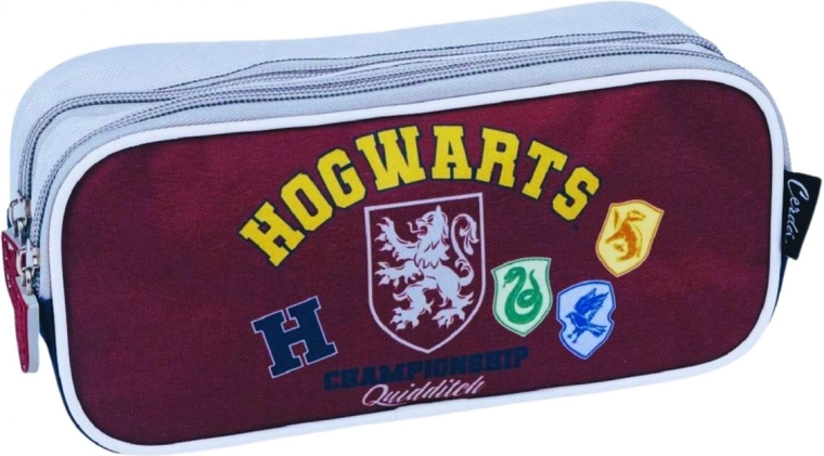 Zweifächiges Federmäppchen Harry Potter Hogwarts
