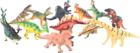 Interaktiver Dinosaurier mit Batterien und Geräuschen 19–30 cm