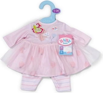 Rosa Outfit für Baby-Born-Puppen, 36 cm