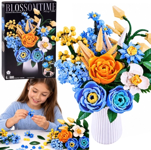 Bausatz für einen blühenden Blumenstrauß