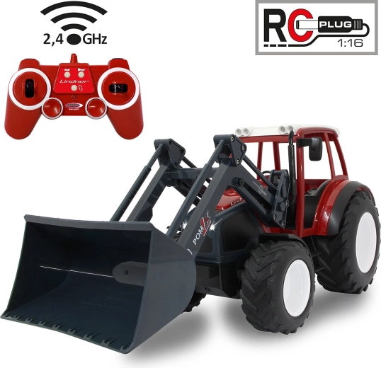 Jamara RC-Traktor Lindner Geotrac mit Frontlader 1:16, 2,4 GHz