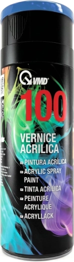 Acryl-Emaille-Sprühlack für Metall, Kunststoff und Holz, 400 ml, blau