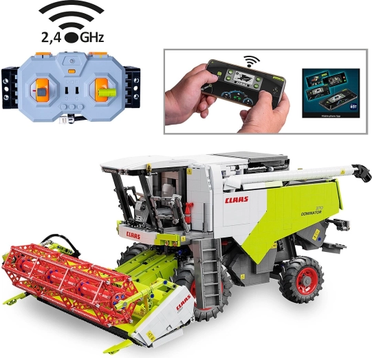 CaDA Claas Dominator 370 Mähdrescher-Bausatz mit Fernsteuerung 1:18