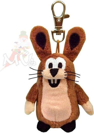 Moravská ústředna Häschen mit Karabiner 10 cm - 1 Stück