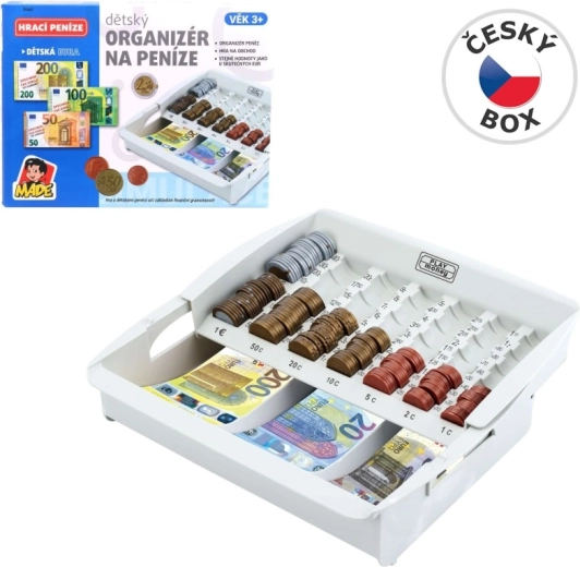 MaDe Kinder-Organizer für Euro-Münzen und -Banknoten