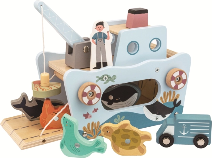 2Kids Toys magnetisches Fischerboot