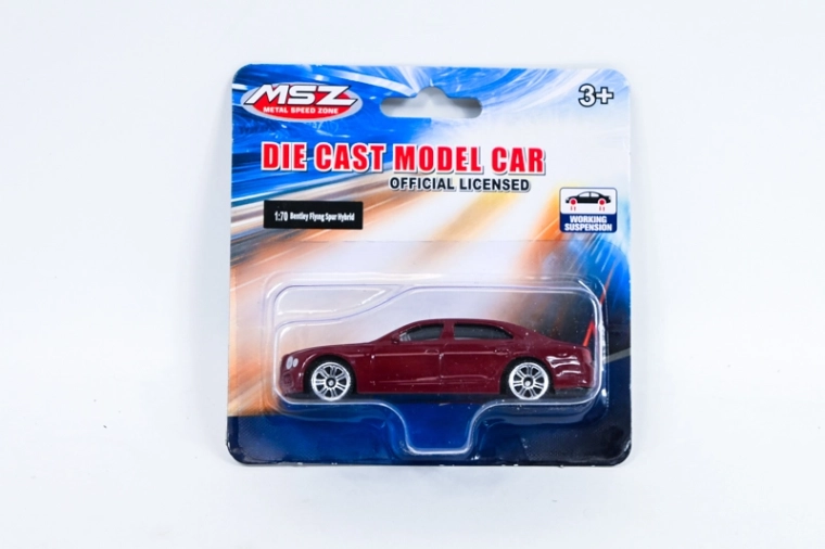 MSZ Bentley Flying Hybrid – Metallmodell 1:70, bordeaux
