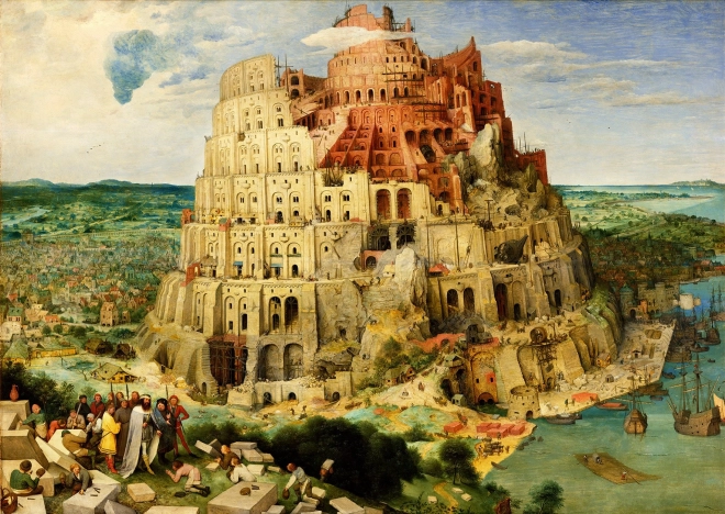 Puzzle Pieter Bruegel: Turm zu Babel 1000 Teile