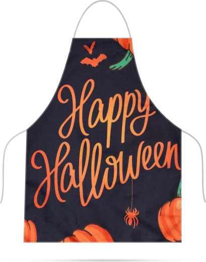 Halloween-Küchenschürze aus wasserdichtem Canvas