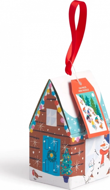 Mini Puzzle Schlittenfahren - 100 Teile