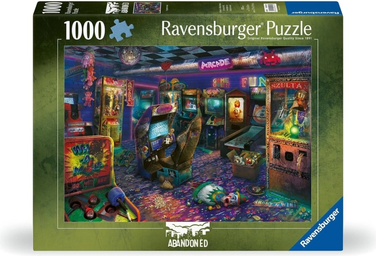 Ravensburger Puzzle Abandoned: vergessene Spielhalle 1000 Teile