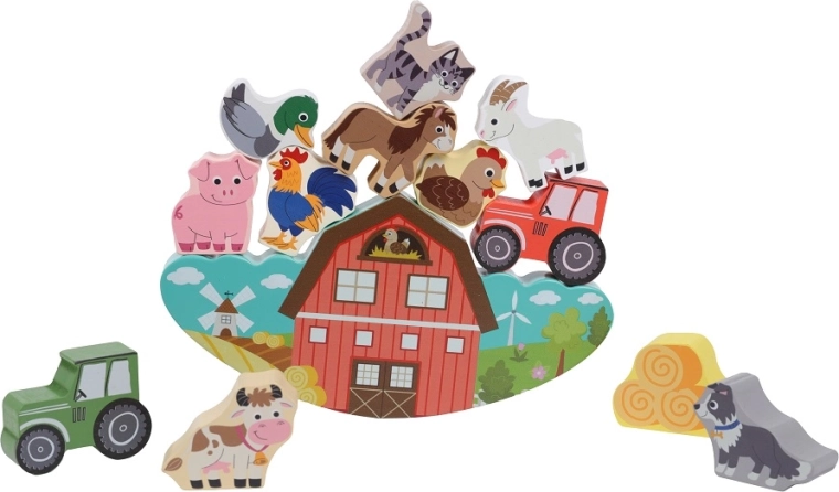 2Kids Toys Balance-Spiel Bauernhof