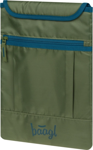 Baagl Laptop-Hülle 15" Olive GRS aus recyceltem Material