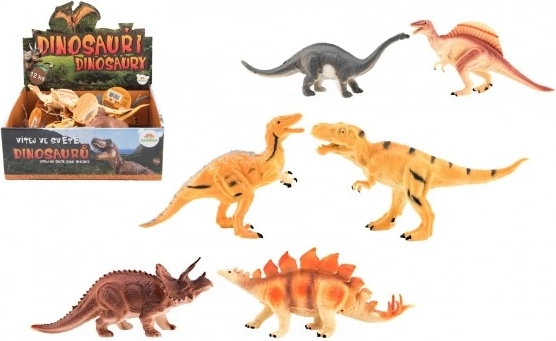 Plastik-Dinosaurierfigur 16–18 cm (Sortiment)