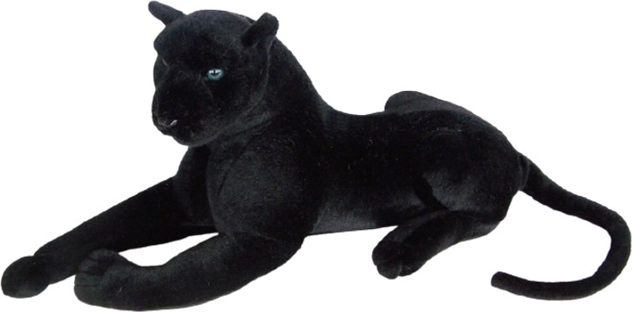 Schwarzer Panther Plüschtier 60 cm