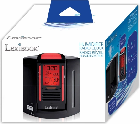 Lexibook Radiowecker mit integriertem Luftbefeuchter
