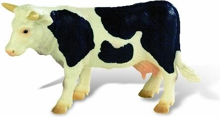 Kuh Fanny schwarz-weiß