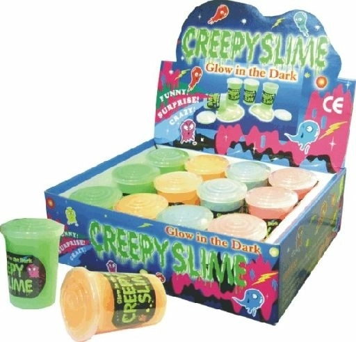 Leuchtender gruseliger Schleim – mehrere Farben