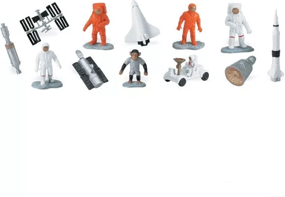 Safari Ltd. Mini-Repliken Weltraum – Set mit 48 Stück