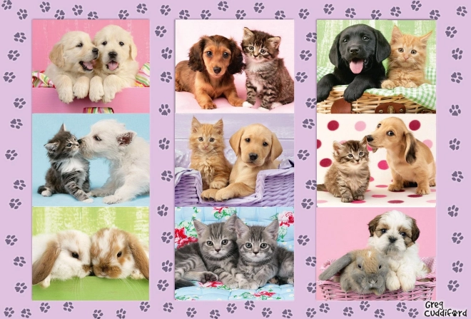 Schmidt Puzzle Moji tierische Freunde 100 Teile