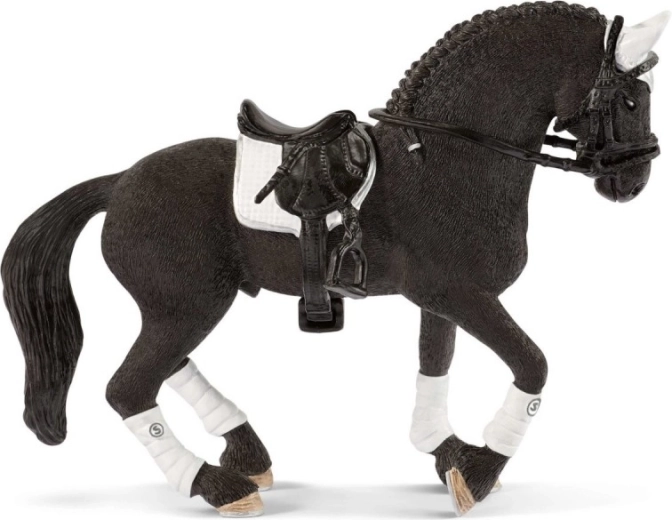 Schleich Turnier-Friesenhengst mit Zubehör