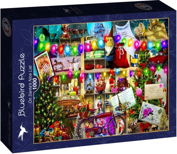 Bluebird Puzzle Santas Liste der braven Kinder 1000 Teile