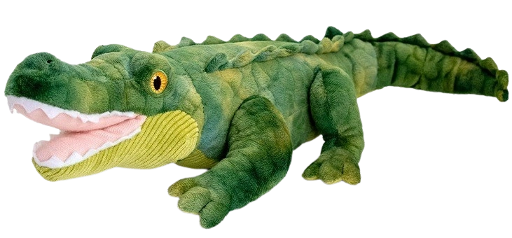 Keeleco Plüsch-Alligator 43 cm