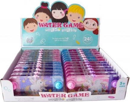 Wasserspiel mit Einhörnern für Kinder