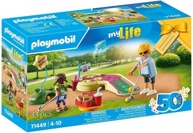 Geschenkset PLAYMOBIL MYLIFE Minigolf