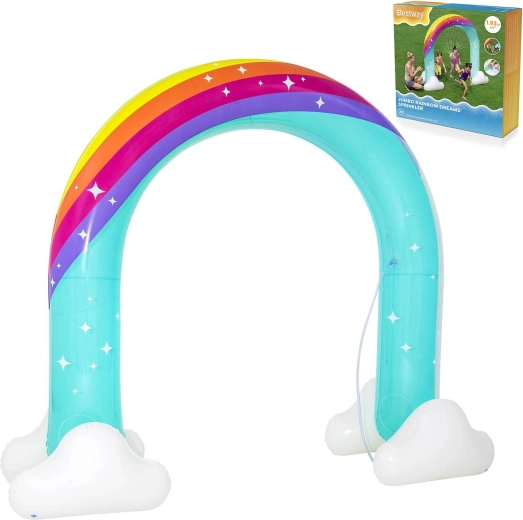 Aufblasbare Garten-Wasserdusche Regenbogen Bestway