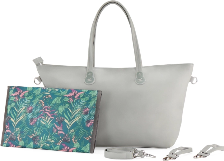 Wickeltasche KINDERKRAFT Treasurebag Light Grey Nature Vibes