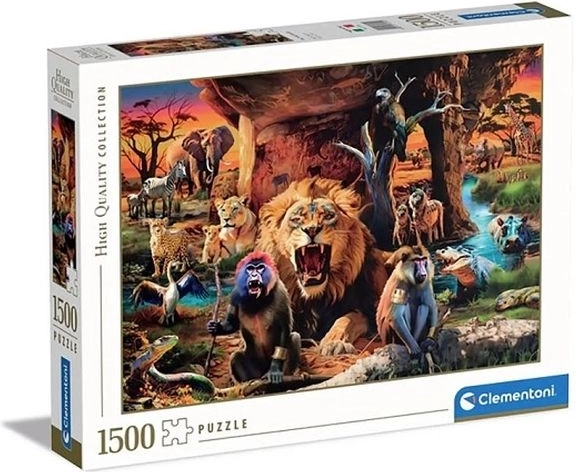 Clementoni Puzzle The Tribal Society 1500 Teile