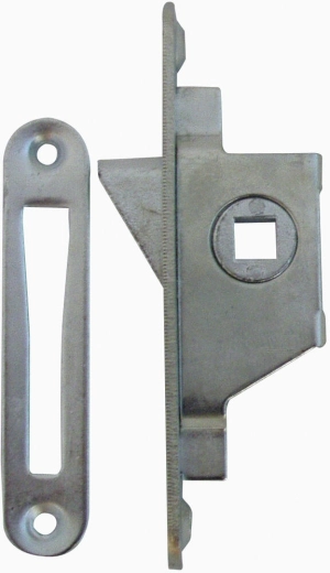 Fensterriegel aus verzinktem Stahl in Weiß