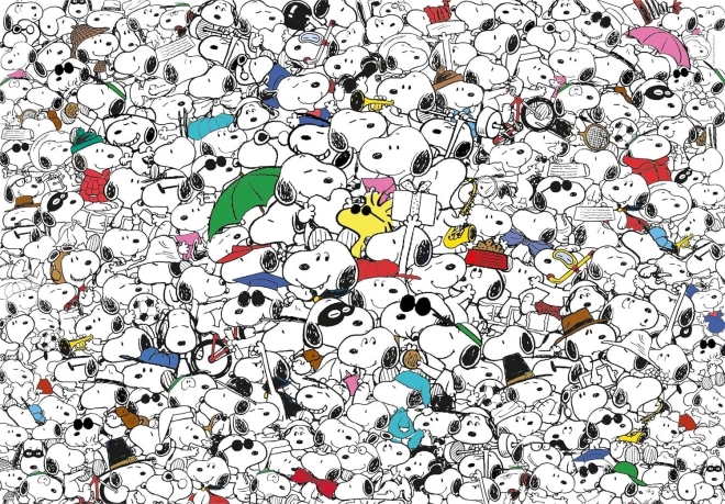 Puzzle 1000 Kompakt Impossible PEANUTS