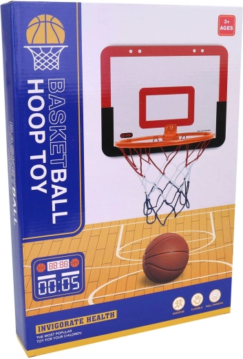 Kinder-Basketball-Set mit Korb, Ball und Pumpe 40 × 26 cm