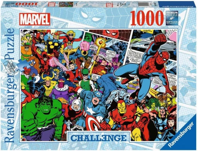 Ravensburger Puzzle-Herausforderung Marvel 1000 Teile