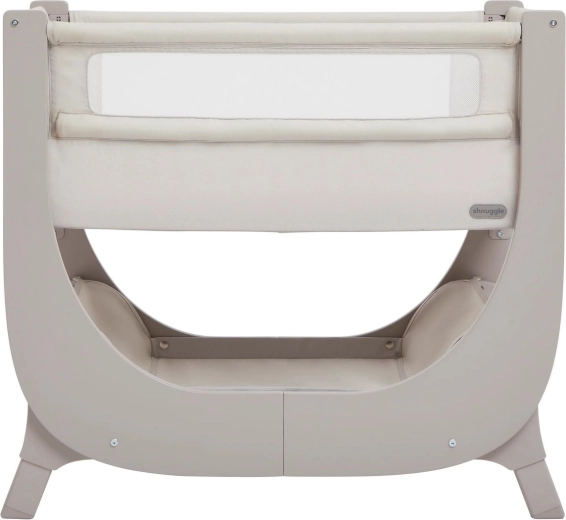 Shnuggle Air Lite erstes Beistellbett taupe