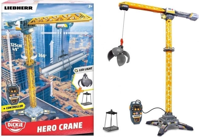 Ferngesteuerter Liebherr-Kran, 125 cm