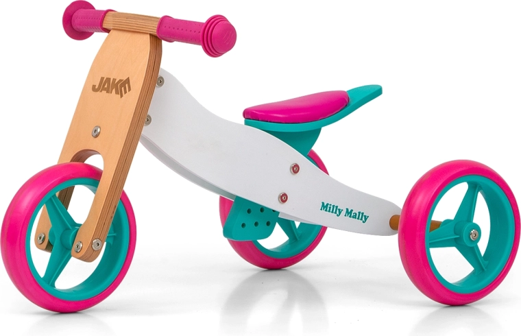 Kinder-Laufrad Milly Mally Jake 2 in 1 Classic Candy