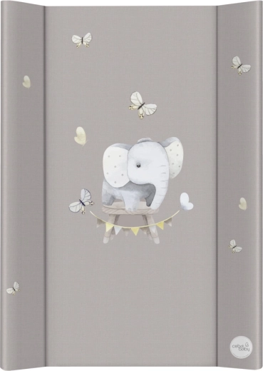 Ceba Baby weiche Wickelauflage, profiliert 50 × 70 cm Basic Little Elephant
