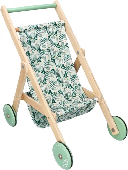 Leichter Holzpuppenwagen