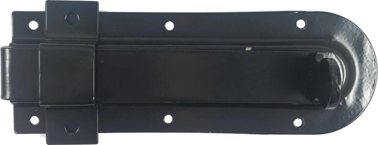 Riegel AGS 120 mm Schwarz – Set mit Gegenstück