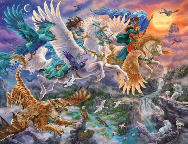 Puzzle 2000 Teile – Fantasie Pegasus RAVENSBURGER