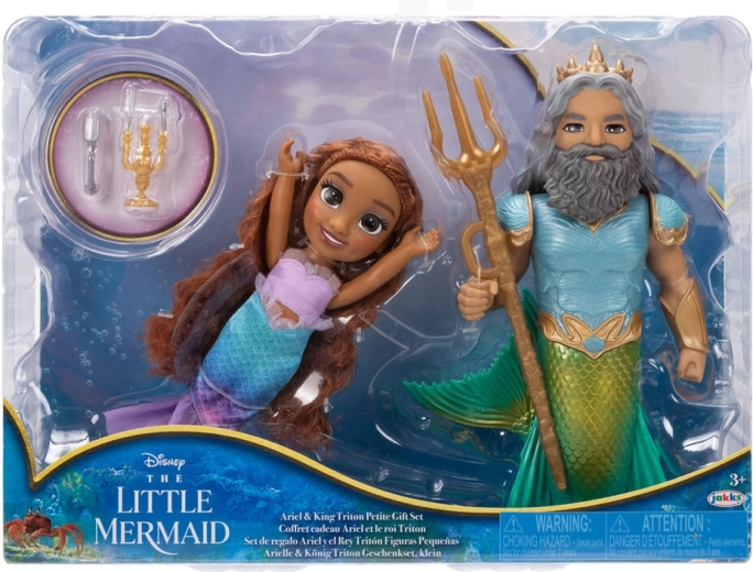 Disney Ariel – Set mit Figuren Ariel und Triton 15 cm