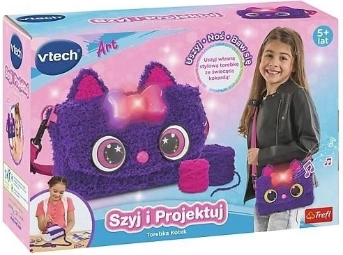 VTech Kreativset zum Basteln einer Katzenhandtasche