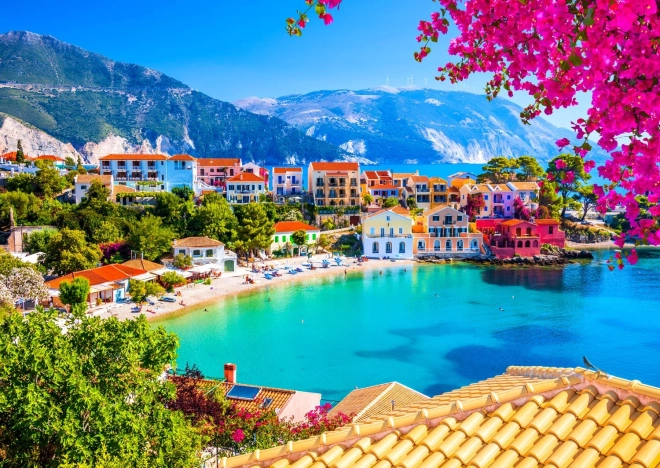Enjoy Puzzle Dorf Assos auf Kefalonia, Griechenland – 1000 Teile