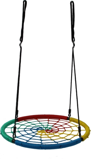 Buntes Storchennest Schaukeln