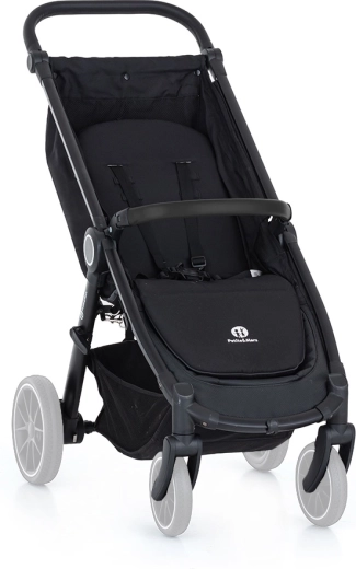 Petite&Mars Kinderwagen Street+ Black – Gestell ohne Räder