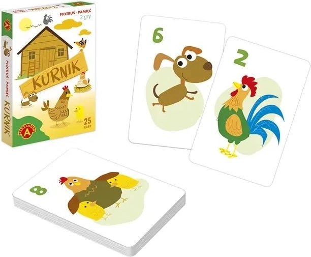Piotruš und Gedächtnis: Hühnerstall – Kartenspiel